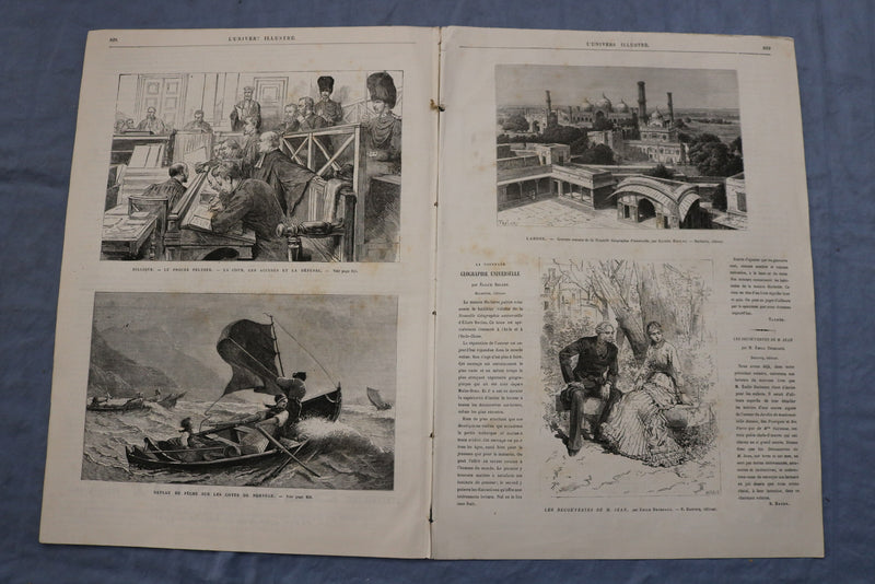 1882 DEC 30 L'UNIVERS ILLUSTRE - DISTRIBUTION DE LA PRIME - FRENCH - NP 8568