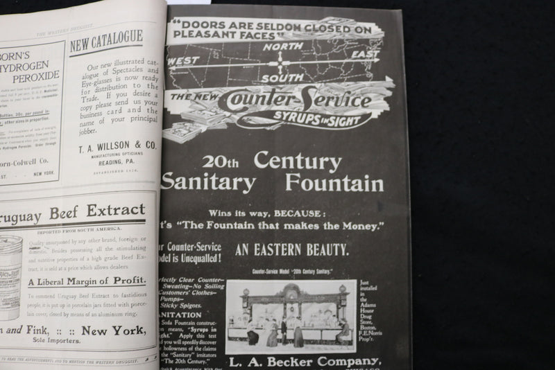 1904 OCTOBER THE WESTERN DRUGGIST - SILVER ANNIVERSARY # - COCA-COLA AD - K 2429