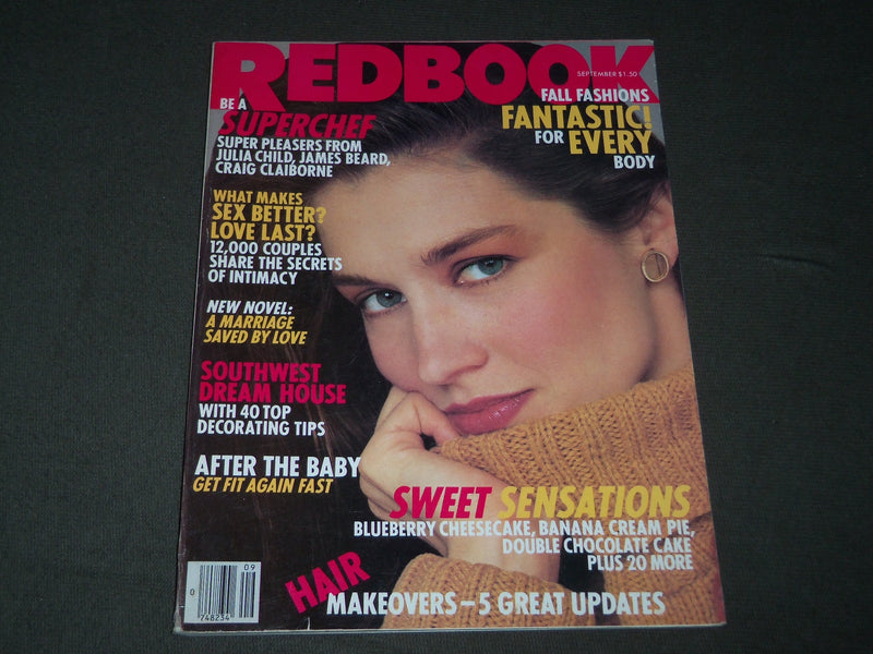 1983 SEPTEMBER REDBOOK MAGAZINE - CLOTILDLE COVER - FASHION - B 3044