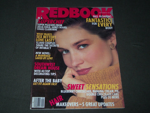 1983 SEPTEMBER REDBOOK MAGAZINE - CLOTILDLE COVER - FASHION - B 3044