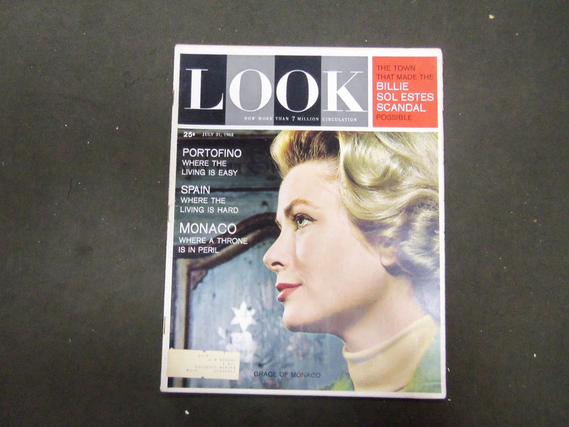 1962 JULY 31 LOOK MAGAZINE - PRINCESS GRACE - ST 2897