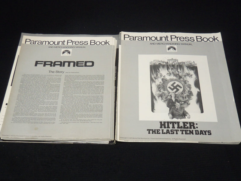 1970'S PARAMOUNT MOVIE PRESSBOOKS LOT OF 20 - O 3812
