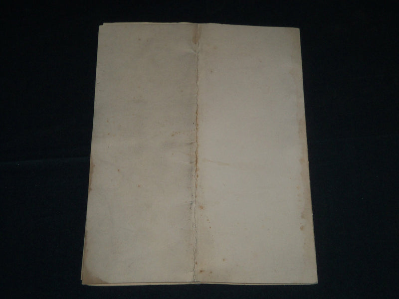 1909 APRIL 22 MASSACHUSETTS CIVIL SERVICE ASSOCIATION DINNER PROGRAM - J 4309