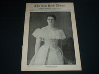 1897 MARCH 14 NEW YORK TIMES ILLUSTRATED MAGAZINE - GROVER CLEVELAND - NP 3864