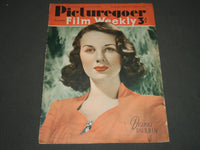 1940 OCTOBER 12 PICTUREGOER MAGAZINE - DEANNA DURBIN COVER - ST 4760
