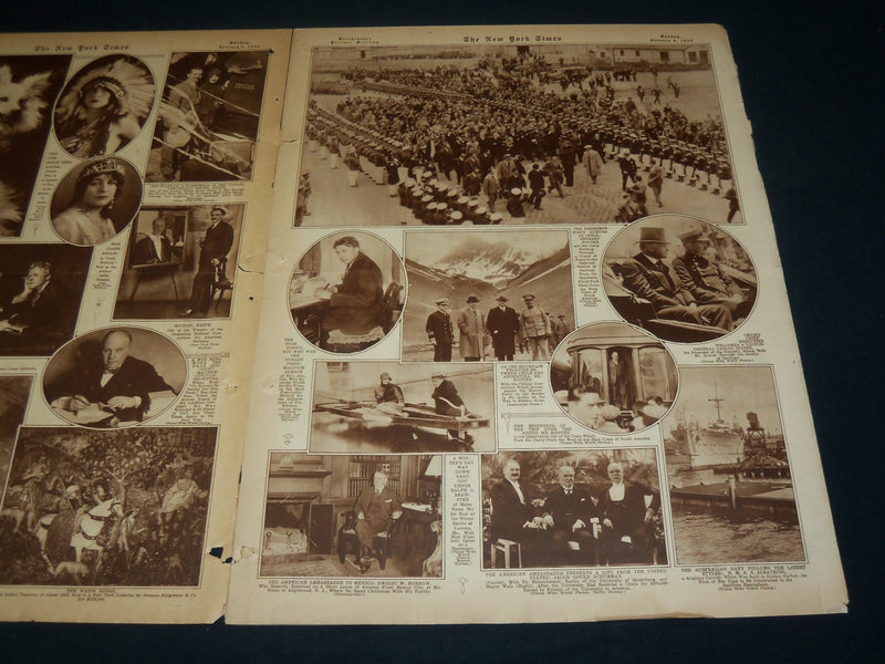 1929 JANUARY 6 NEW YORK TIMES ROTO PICTURE SECTION - GOVERNOR ROOSEVELT- NT 9394