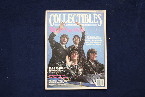 1983 OCTOBER COLLECTIBLES ILLUSTRATED MAGAZINE - BEATLEMANIA! COVER - E 19351