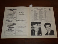 1964 MOTOR CYCLE RACES HOLIDAY CLASSIC PROGRAM - READING FAIRGROUNDS - K 1110