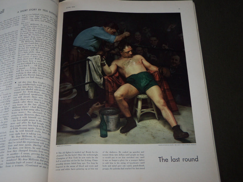 1934 JUNE VANITY FAIR MAGAZINE - GREAT PHOTOS BY STEICHEN - GARBO - HULL - F 452