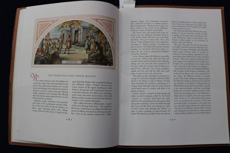 1943 MURALS IN THE STATE BANK OF ALBANY SOFTCOVER BOOK - K 902