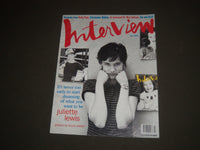 1993 JULY INTERVIEW MAGAZINE - JULIETTE LEWIS COVER - SP 3271