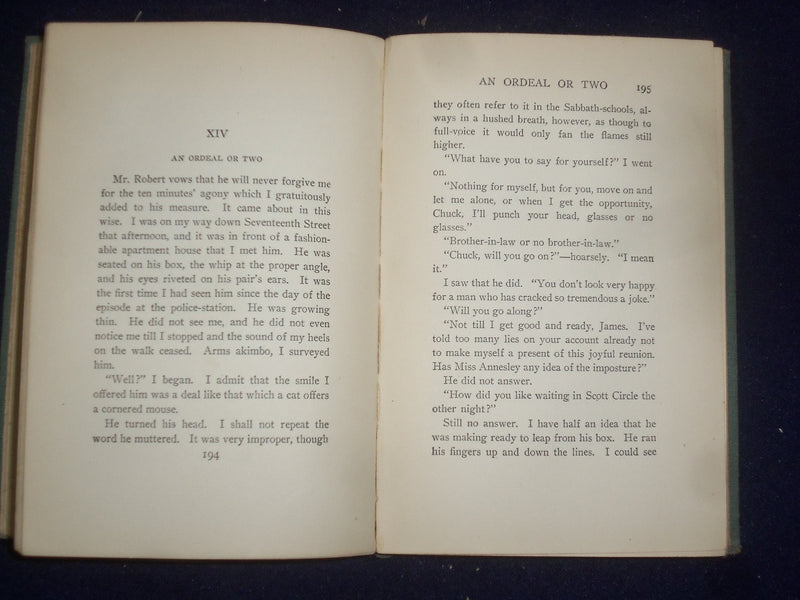 1904 THE MAN ON THE BOX HARDCOVER BOOK BY HAROLD MACGRATH - KD 9039