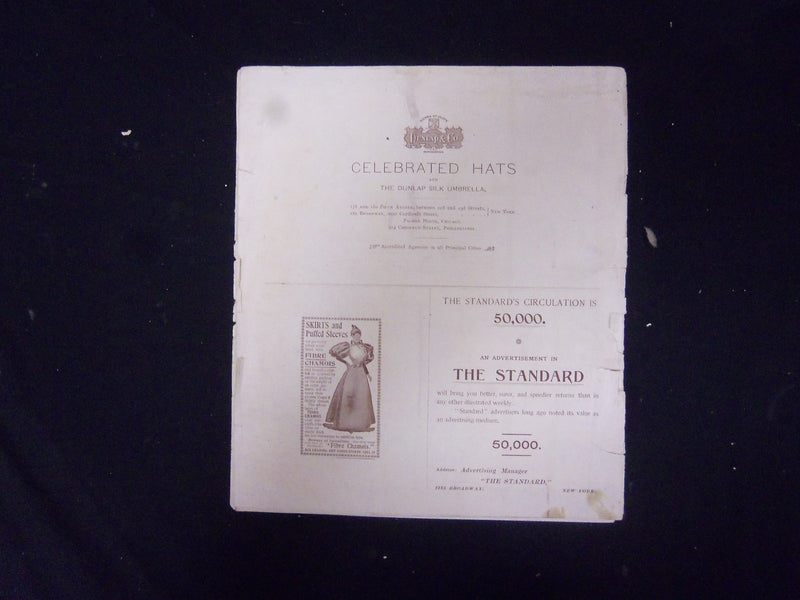 1895 MARCH THE STANDARD'S DANCING GIRLS MAGAZINE - ST 3202