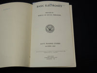 1955-1957 NAVY TRAINING COURSES - ELECTRONICS BOOKS LOT OF 2 - KD 4138