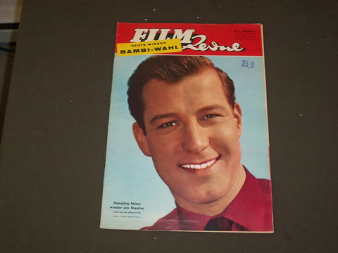 1960 JAN 19 FILM REVIEW (GERMAN) MAGAZINE - HANSJOG FELMY COVER - B 3996