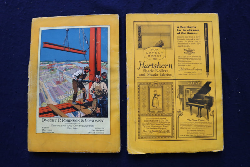 1923-1925 SCRIBNER'S MAGAZINE - LOT OF 10 - O 3487