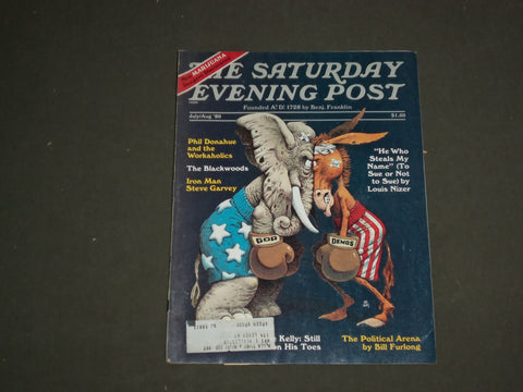 1980 JULY/AUG THE SATURDAY EVENING POST MAGAZINE - ILLUSTRATED COVER - B 4319