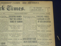 1923 DEC 9 NEW YORK TIMES- COOLIDGE FORCES CLEVELAN FOR 1924 CONVENTION- NT 9217