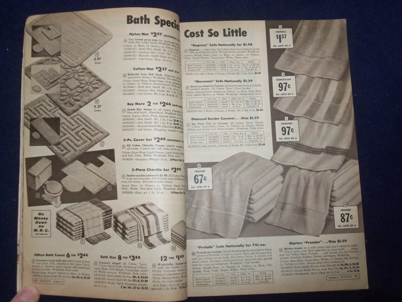 1960 WINTER MONTGOMERY WARD SALE CATALOG - SOFTCOVER - CHICAGO, IL - J 9324