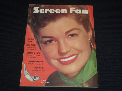 1953 MAY SCREEN FAN MAGAZINE - ESTHER WILLIAMS COVER - E 13486