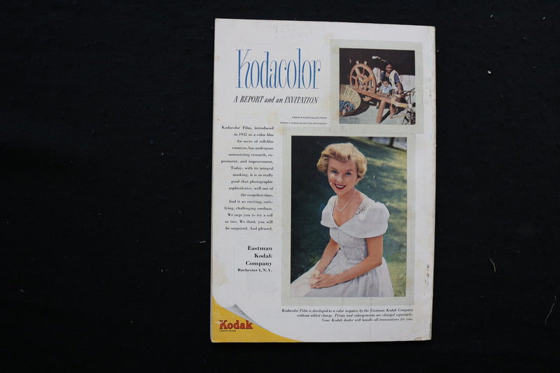 1950 JULY THE CAMERA MAGAZINE - FIREWORKS COVER - K 352