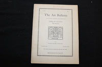 1935 JUNE THE ART BULLETIN MAGAZINE - NEW YORK UNIVERSITY COVER - B 1126D