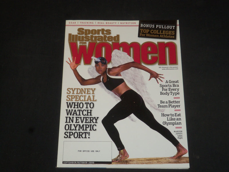 2000 SEP/OCT SPORTS ILLUSTRATED FOR WOMEN MAGAZINE - MARION JONES - SP 7398