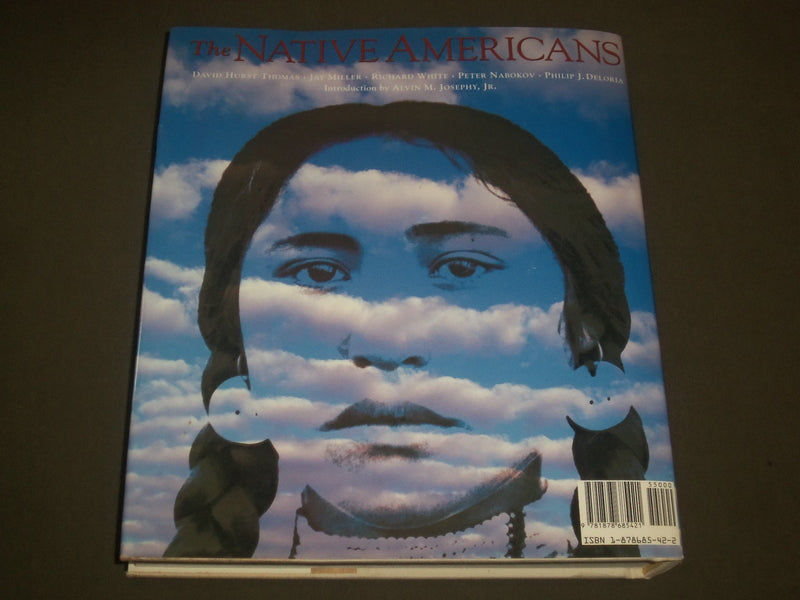 1993 THE NATIVE AMERICANS HARDCOVER BOOK BY BETTY & IAN BALLANTINE - I 1518