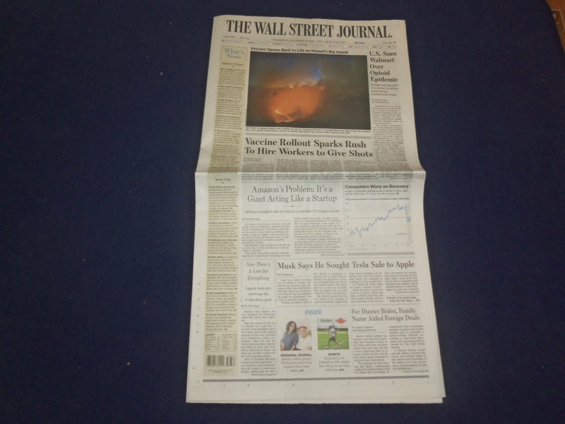 2020 DEC 23 THE WALL STREET JOURNAL- VACCINE ROLLOUT SPARKS RUSH TO HIRE WORKERS