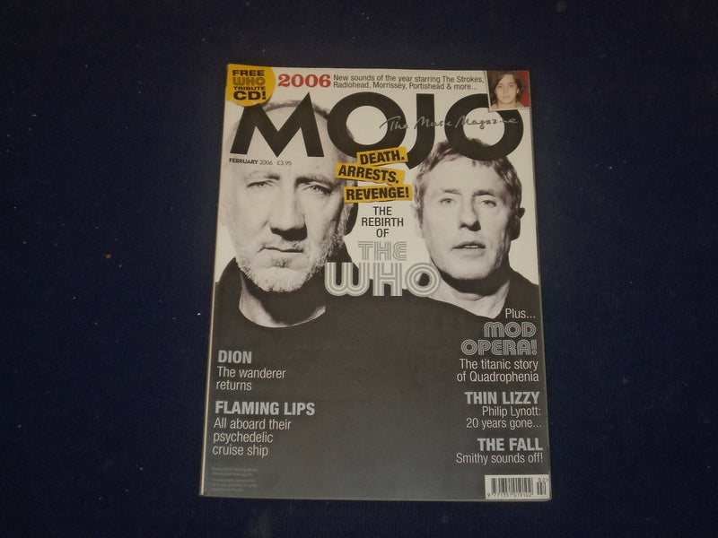 2006 FEBRUARY MOJO MAGAZINE - ENGLAND - THE WHO - B 720