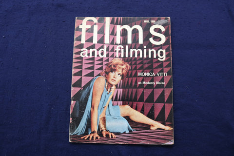 1966 APRIL FILMS AND FILMING MAGAZINE - MONICA VITTI COVER - E 17953