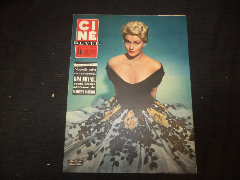 1956 FEBRUARY 10 CINE TELE-REVUE FRENCH MAGAZINE - KIM NOVAK COVER - E 24719