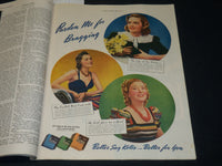 1939 AUGUST LADIES HOME JOURNAL MAGAZINE - NICE COVER - REBECCA - F 334