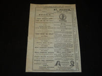 1869 ADELPHI THEATRE HANDBILL - ALL THAT GLITTERS IS NOT GOLD - J 5390