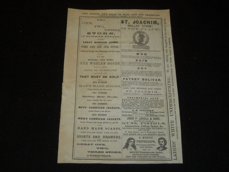 1869 ADELPHI THEATRE HANDBILL - ALL THAT GLITTERS IS NOT GOLD - J 5390