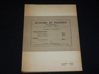 1955 FEBRUARY ECONOMIE ET POLITIQUE FRANCAISE EN 1954 - J 9883