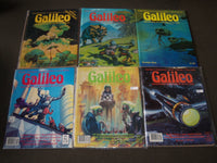 1978-1980 GALILEO MAGAZINE LOT OF 7 ISSUES - GREAT COVERS - O 2210