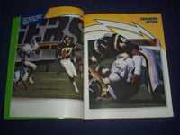 1989 SAN DIEGO CHARGES YEARBOOK - ST 6512
