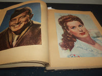 HOLLYWOOD MOVIE STARS SCRAPBOOK - PECK - AUTRY - GREAT PHOTOS - 28A