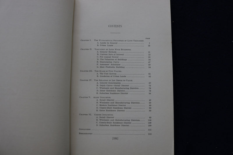 1914 THE VALUATION OF URBAN REALTY FOR TAXATION - UNIV. OF WISCONSIN - K 1475