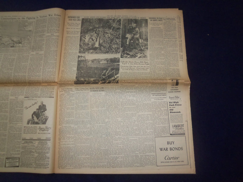 1944 JULY 6 NEW YORK TIMES - NAZIS QUIT KOVEL, POLISH BASTION - NP 6585