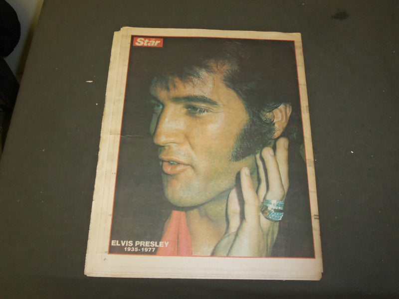 1977 SEP 13 THE STAR NEWSPAPER - ELVIS BOOK- CHARLIE'S ANGELS TO TO WAR- NP 3368