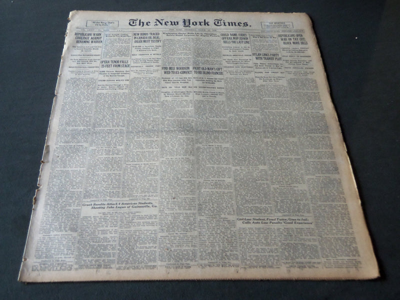 1925 MARCH 12 NEW YORK TIMES - GOULD NAME FADES OFF RAIL MAP - NT 7192