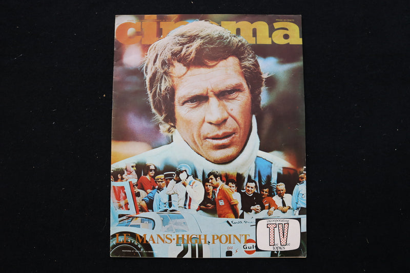 1971 SEPTEMBER 24 CINEMA MAGAZINE - STEVE MCQUEEN COVER - E 24217