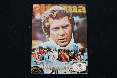 1971 SEPTEMBER 24 CINEMA MAGAZINE - STEVE MCQUEEN COVER - E 24217