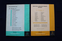1964-1966 DRAWINGS OF DEGAS - LAUTREC - LOT OF 2 SOFTCOVER BOOKS - K 1446