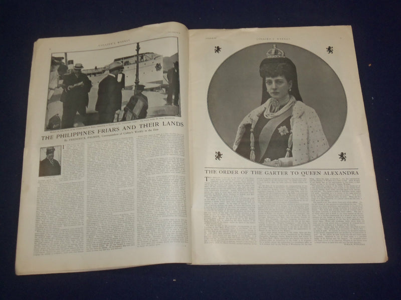 1902 AUGUST 23 COLLIER'S MAGAZINE - EDWARD VII, KING OF ENGLAND - ST 6664