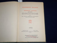 1925 WOODROW WILSON MEMORIAL ADDRESS BOOK BY DR. ALDERMAN - KD 703H