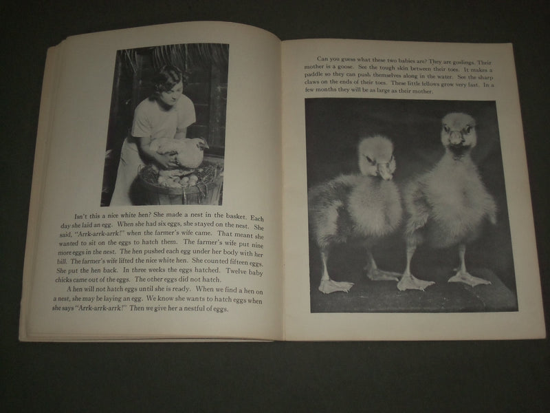 1932 ON OUR FARM SOFTCOVER BOOK - GREAT PHOTOS - J 2644