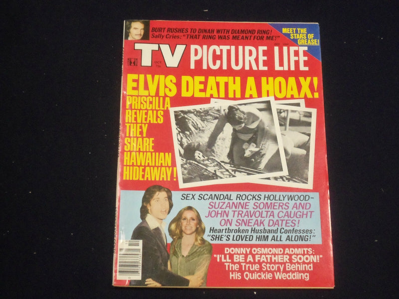 1978 OCTOBER TV PICTURE LIFE MAGAZINE - ELVIS PRESLEY - PHOTOS - ST 5864